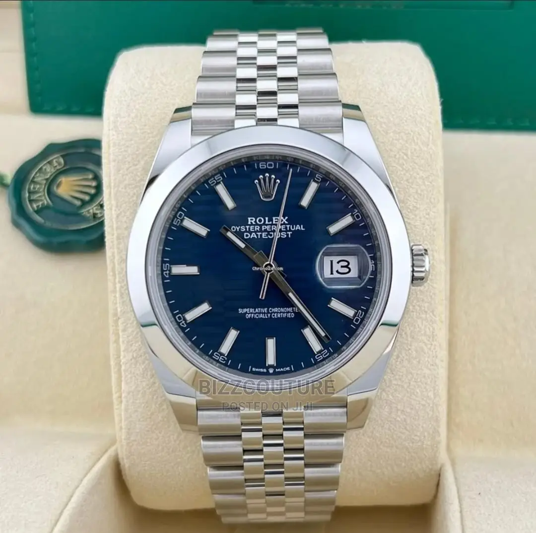 Original ROLEX Date Just Steel Silver Available in Store