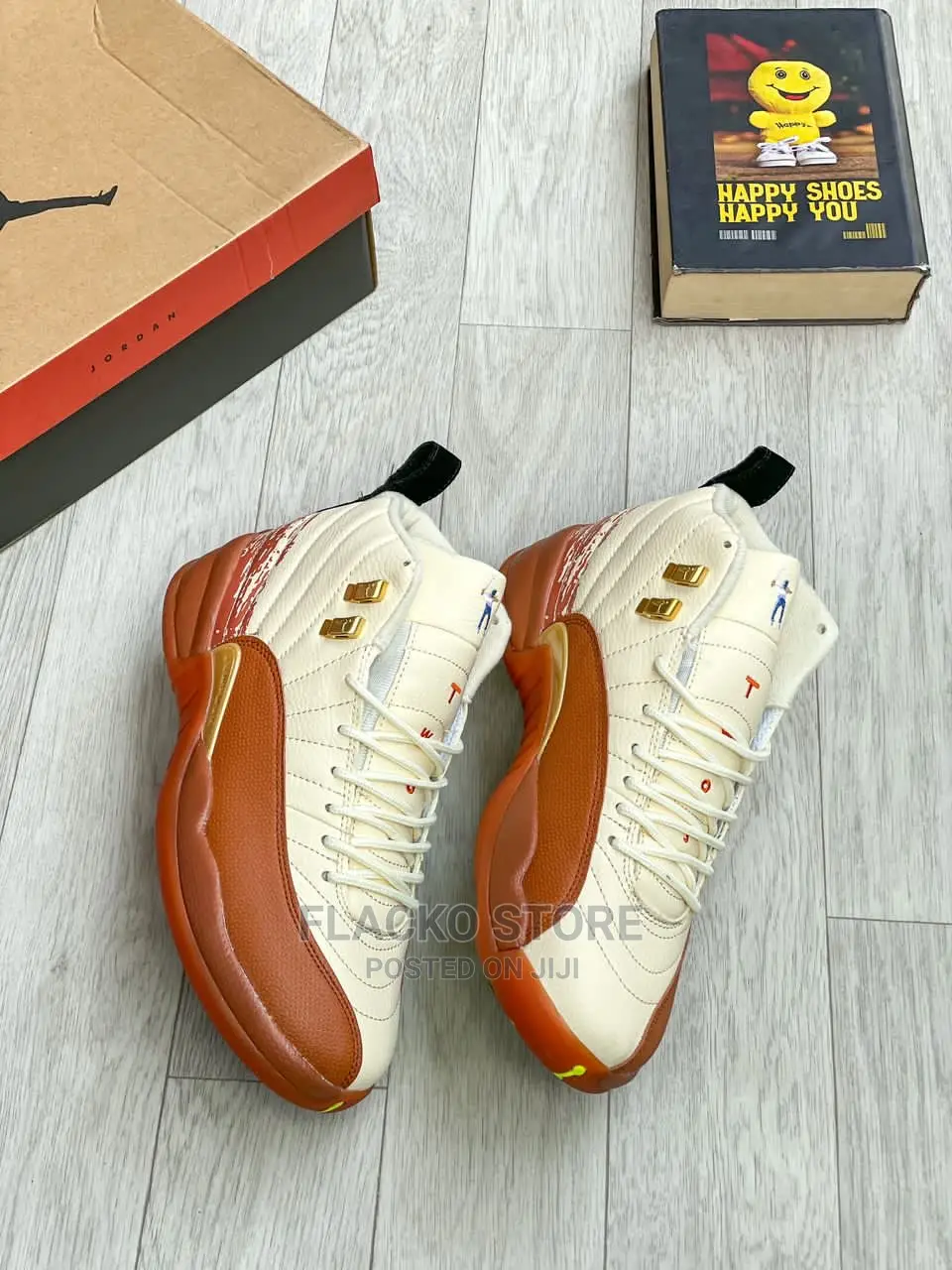 Original Air Jordan 12 Retro Eastside Golf Sneakers