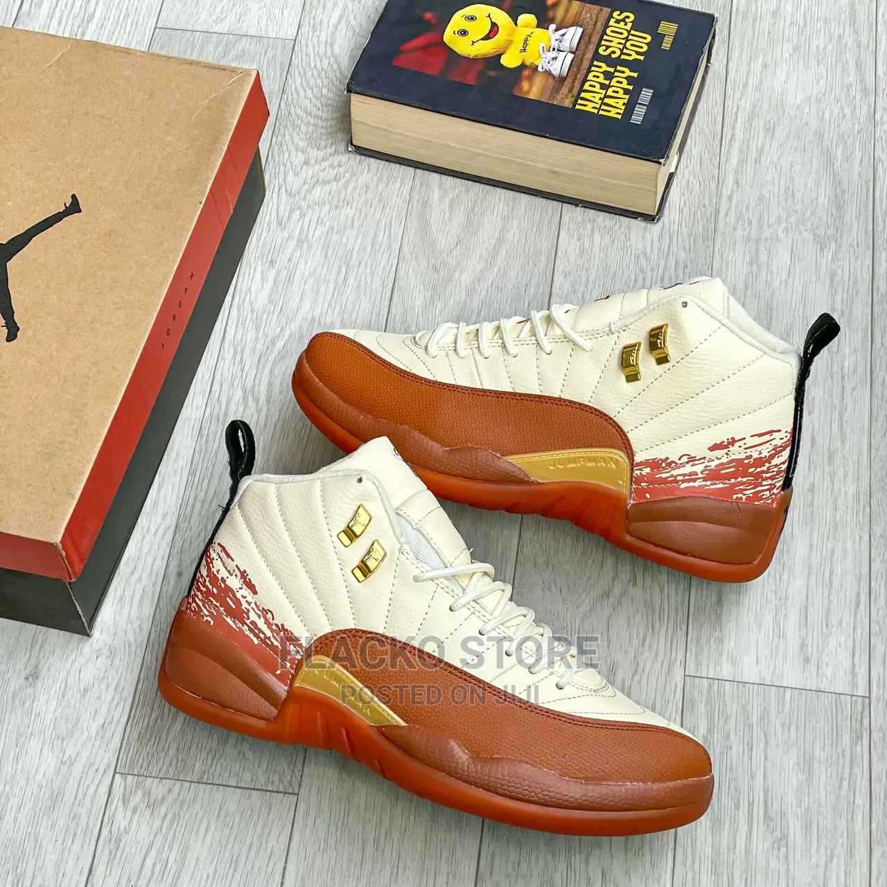 Original Air Jordan 12 Retro Eastside Golf Sneakers