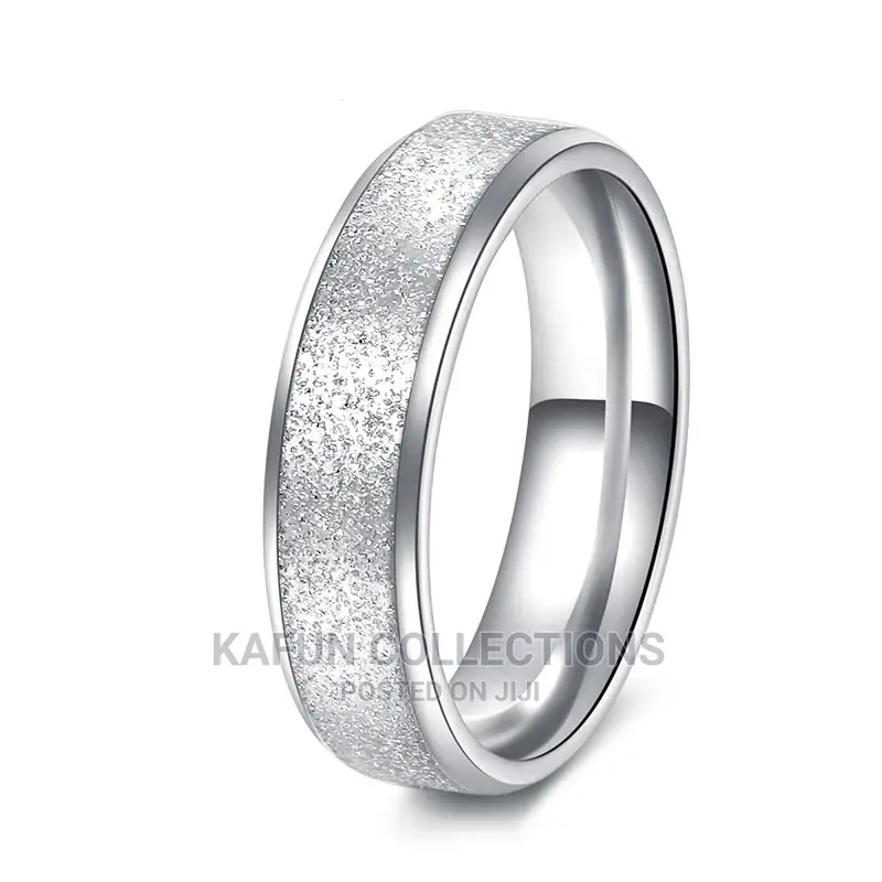 Non-Tarnishing Titanium Steel Groom's Ring