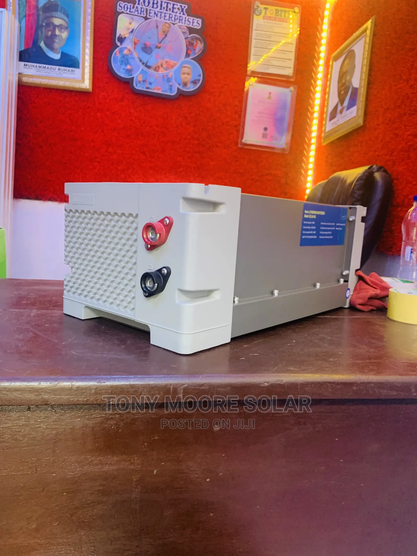 5kwh 24v Blue Carbon Lithium Battery