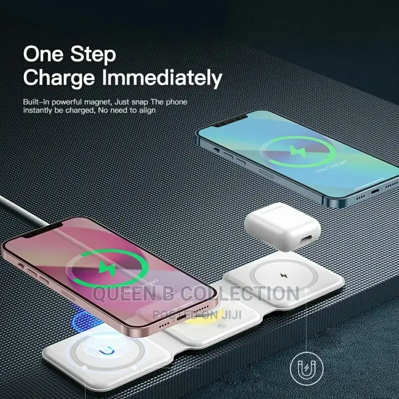 3 in 1 Magnetic Wireless Charger