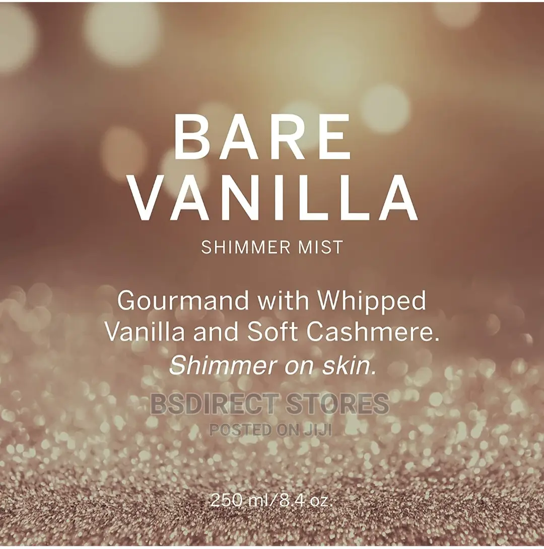 Victoria's Secret Bare Vanilla Shimmer Fragrance Mist 250 Ml