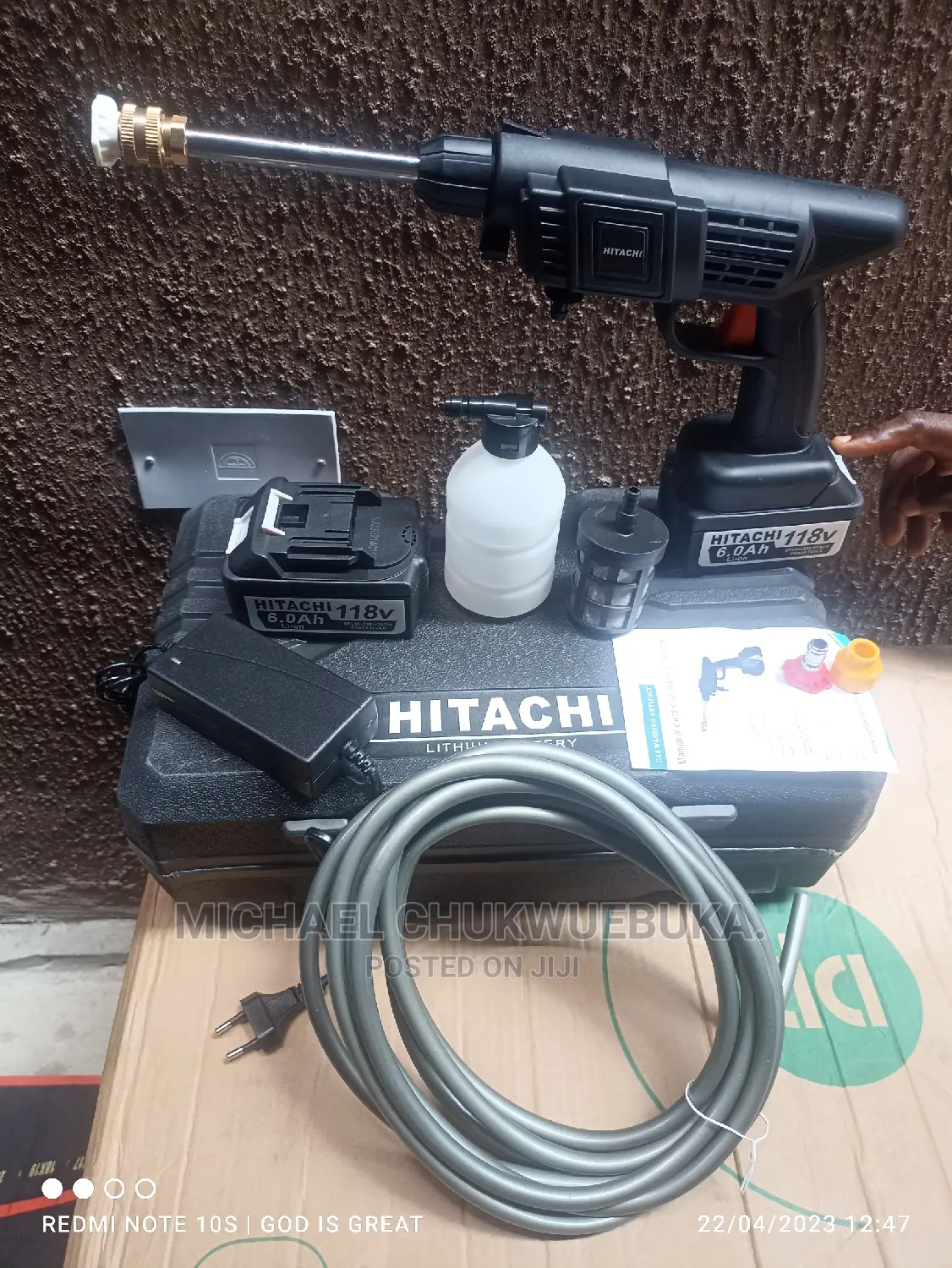 Hitachi Brushless Pressure Washer