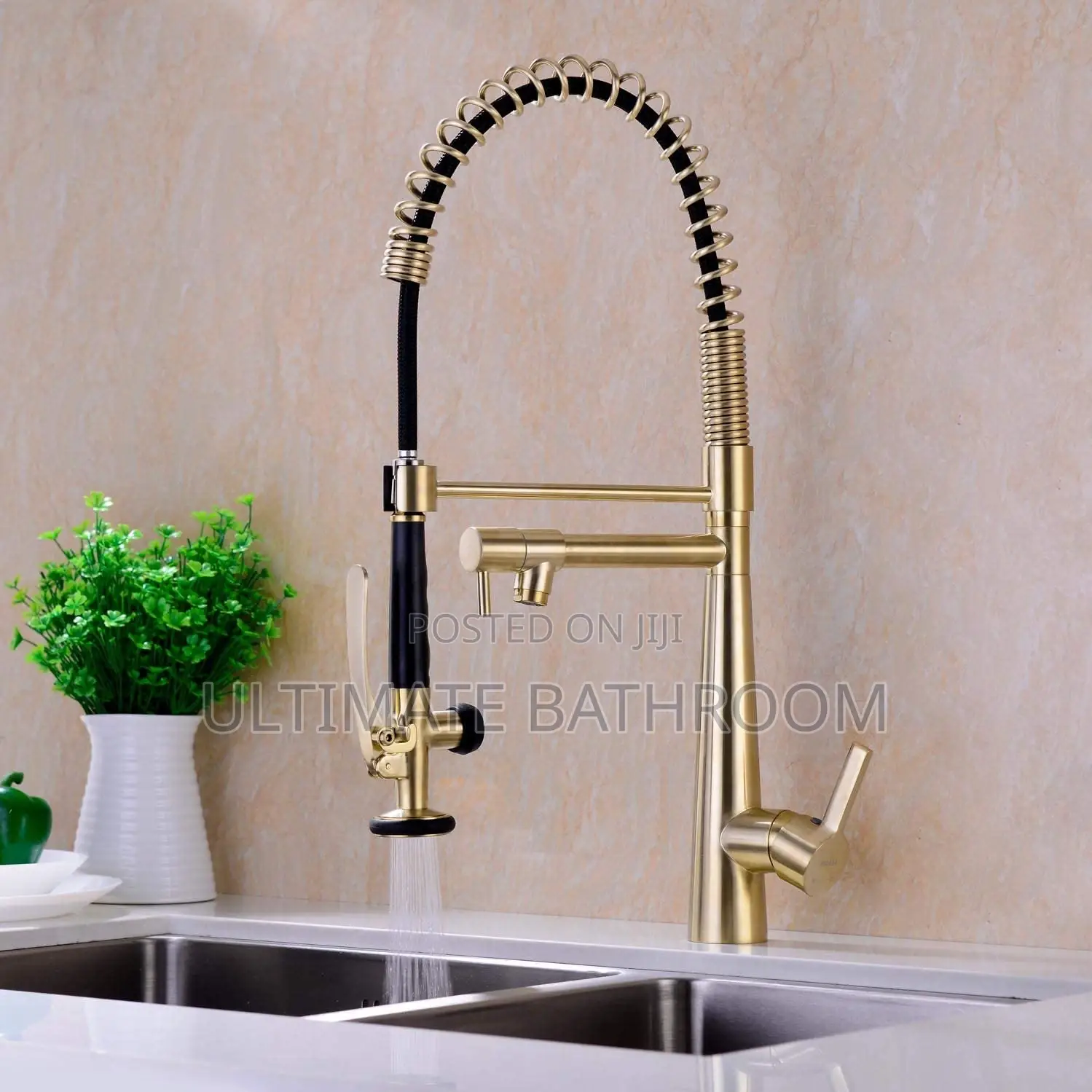 High Quality Gold Colour Kitchen Mixer Tap