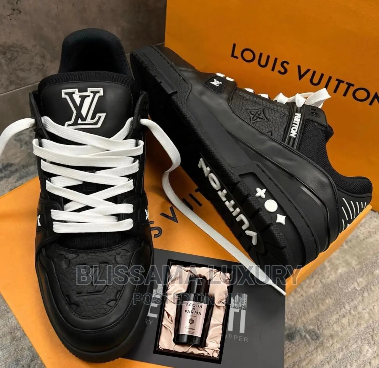 Louis Vuitton Monogram Trainers Sneakers