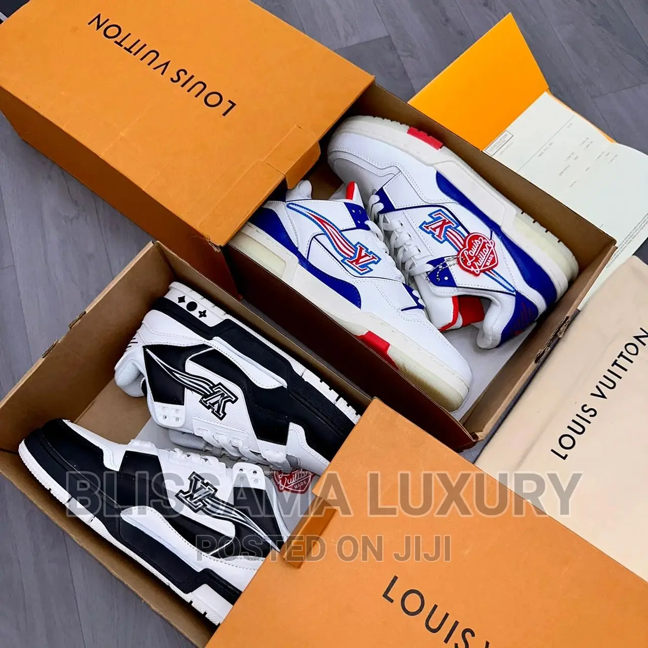 Louis Vuitton Monogram Trainers Sneakers