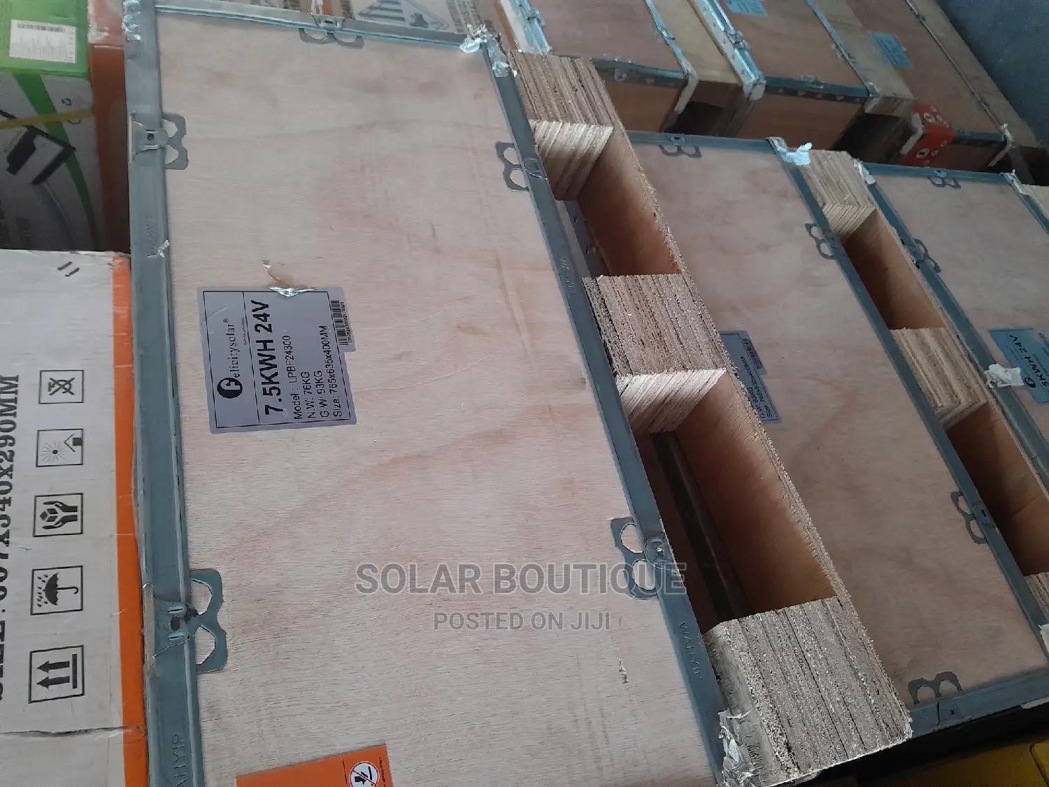 7.5khw/24v Felicity Lithium Ion Battery