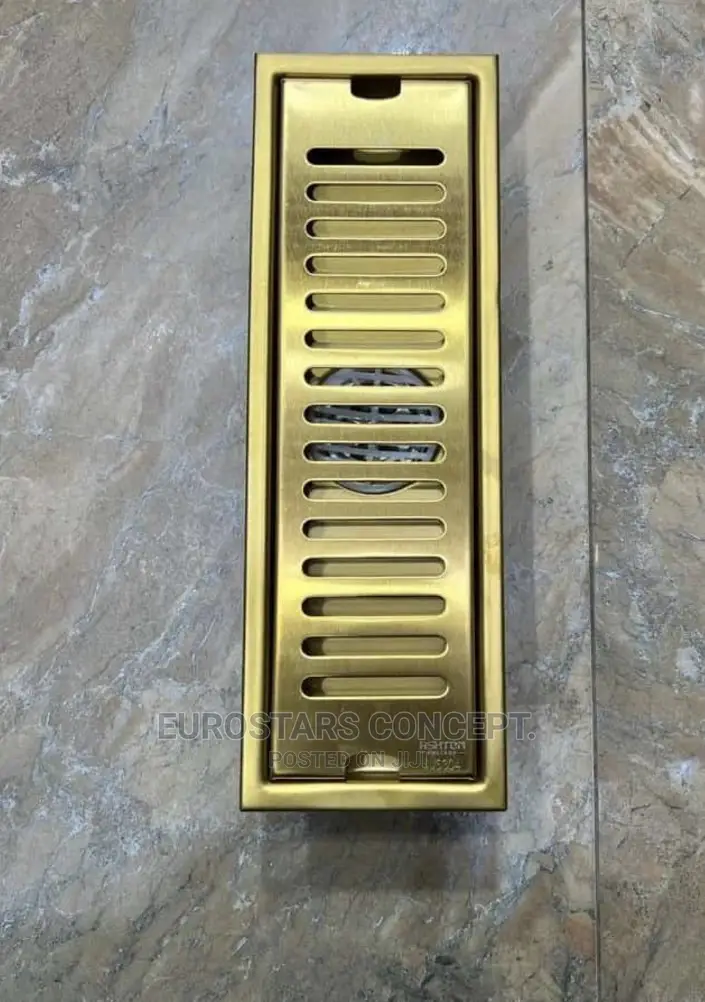 Gold Floor Drain