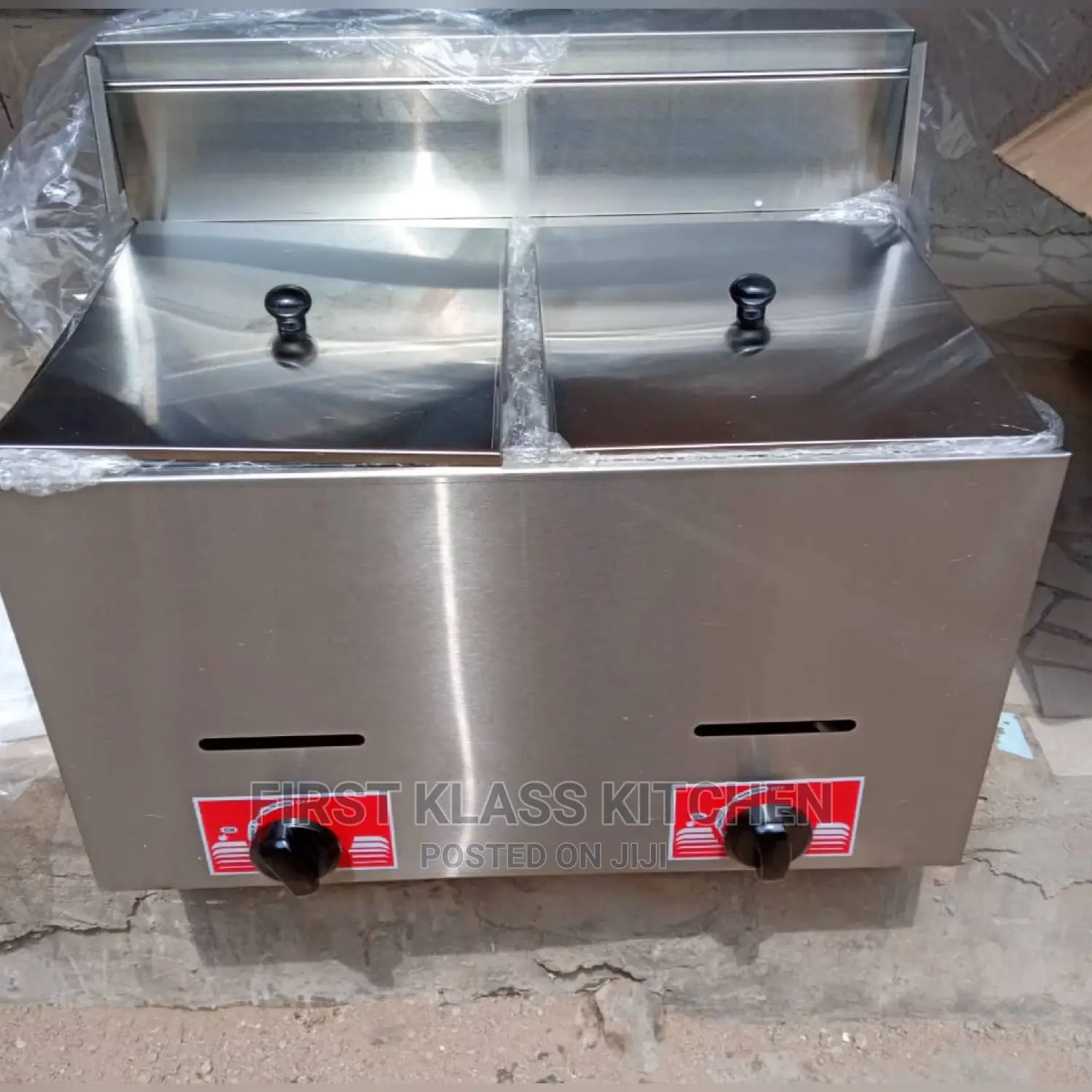 High Quality Gas Fryer Double 10liter by 2