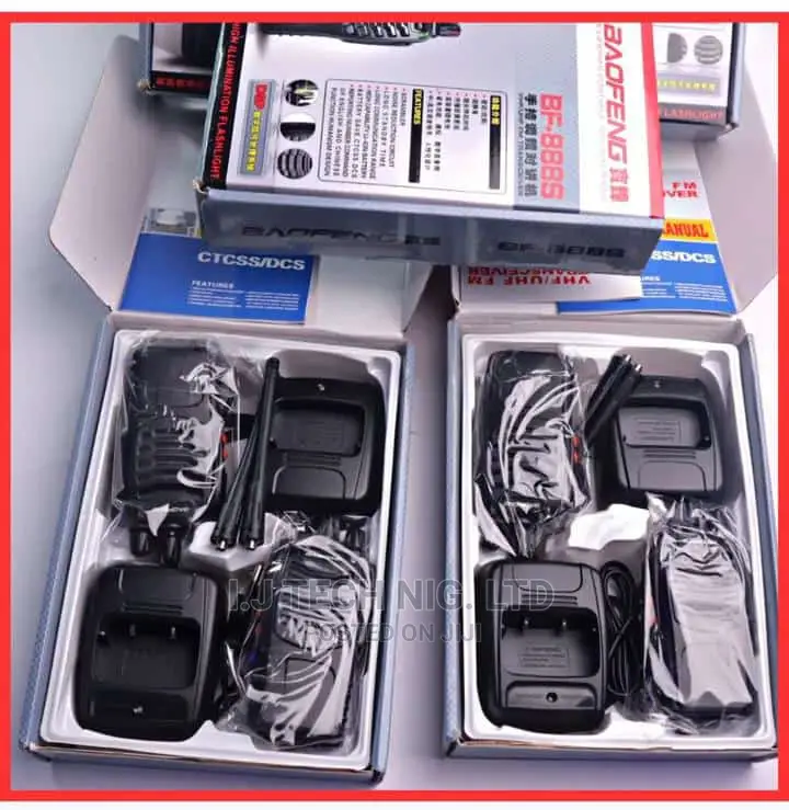 4pcs Baofeng Walkie Talkie