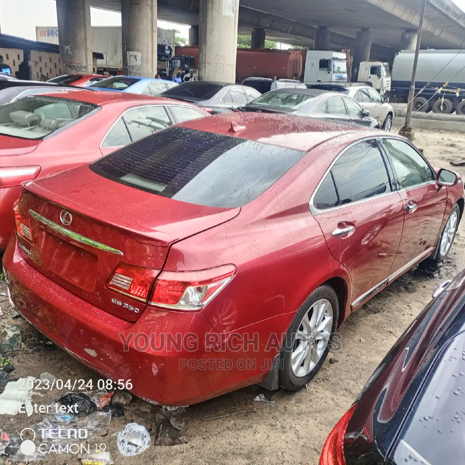 Lexus ES 350 2011 Red