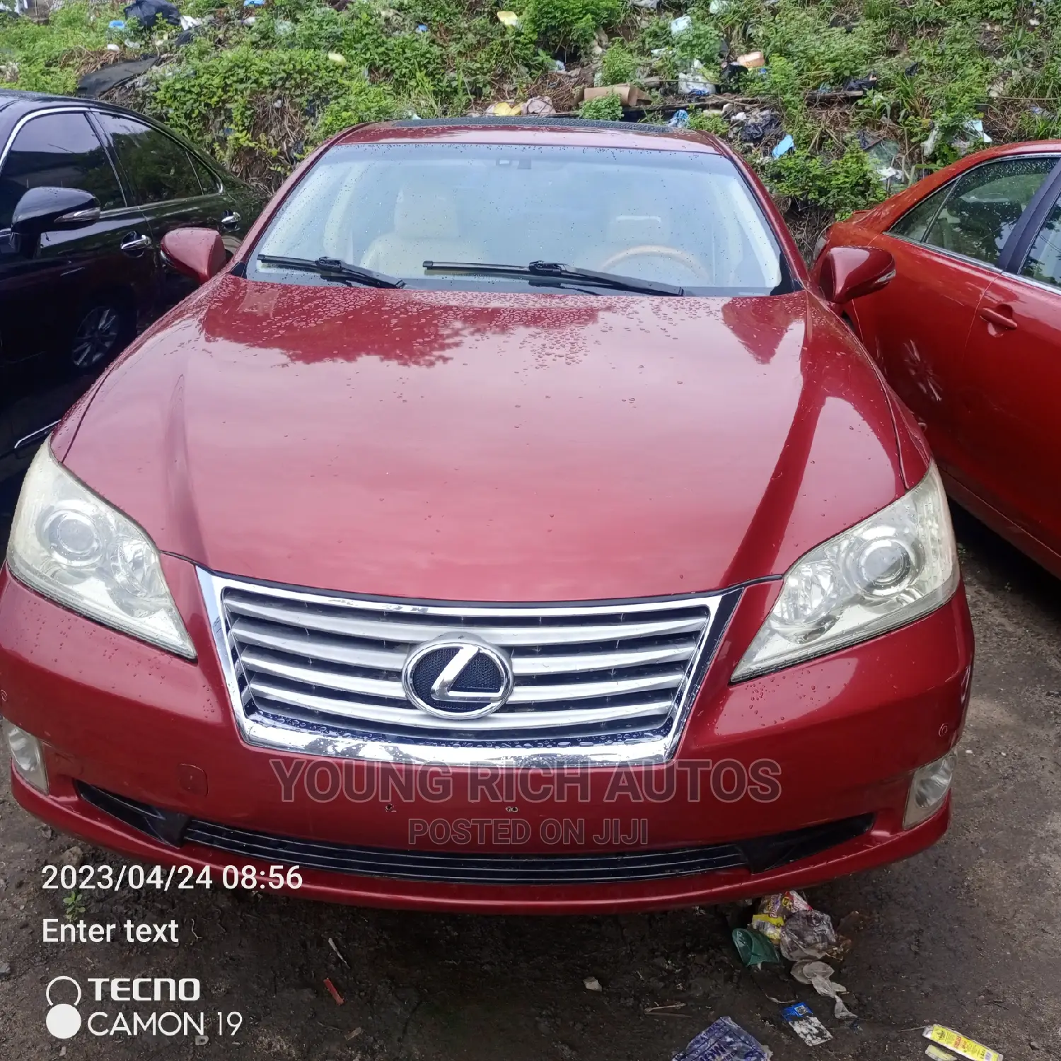 Lexus ES 350 2011 Red