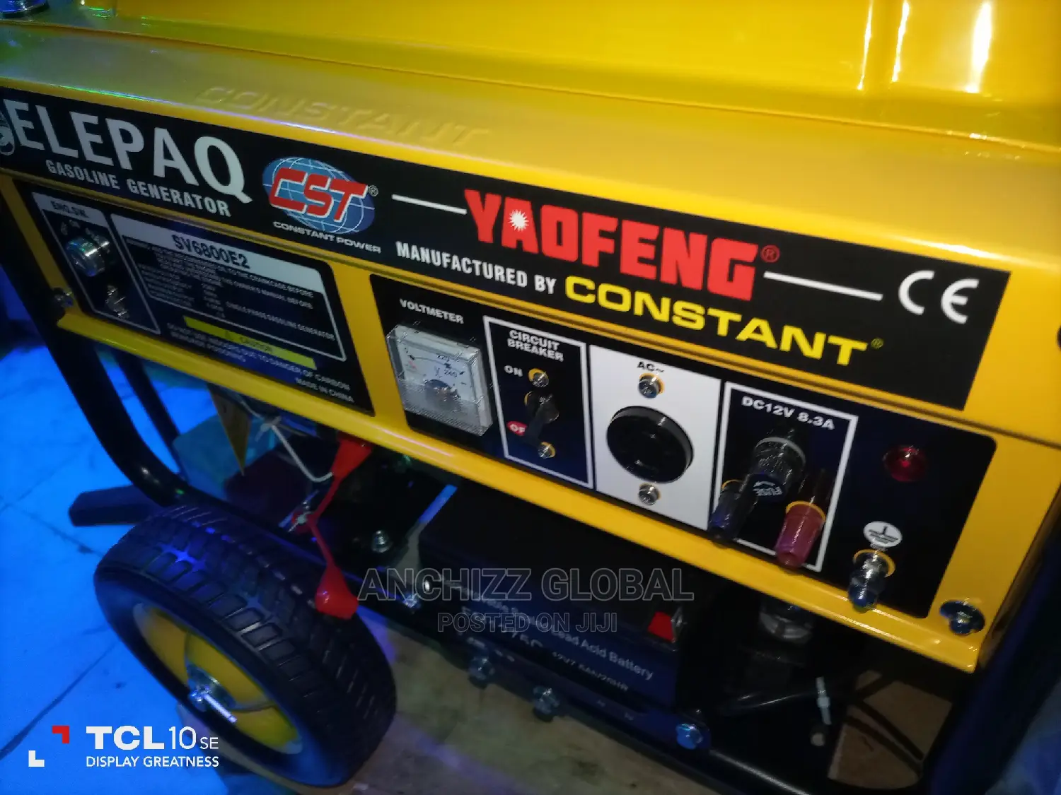 5kva Elepaq Constant Petrol Generator With 100% Copper Coil