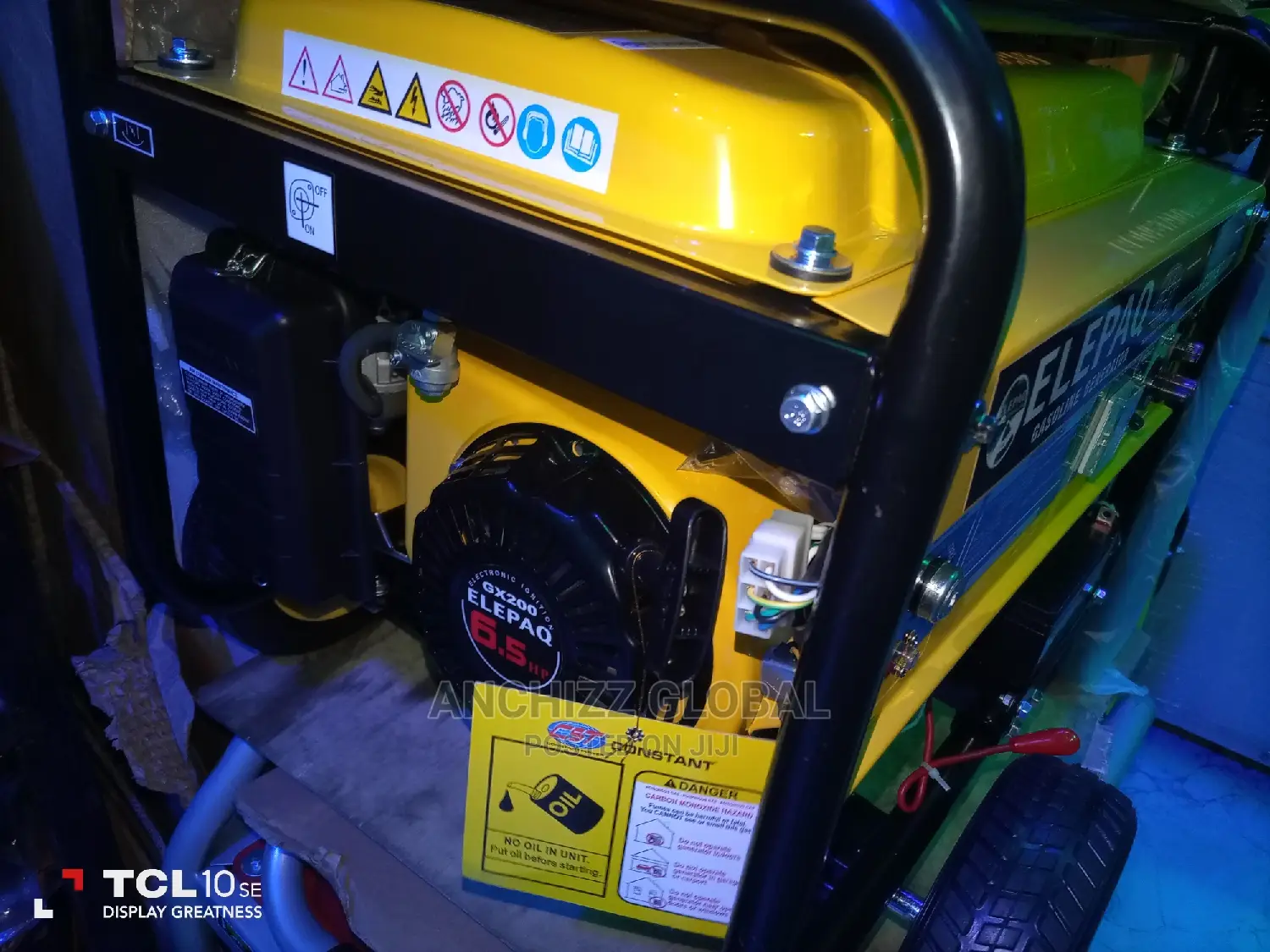 5kva Elepaq Constant Petrol Generator With 100% Copper Coil