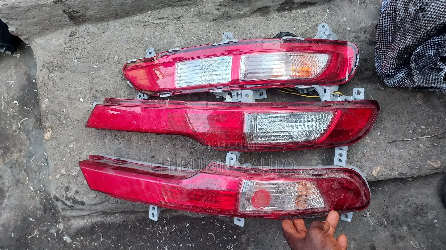 Back Bumper Reflectors Kia Sportage 2012 2014