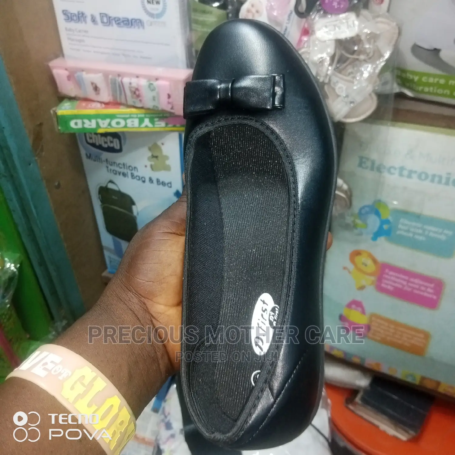 Quality Big Girls Black School Shoe Available