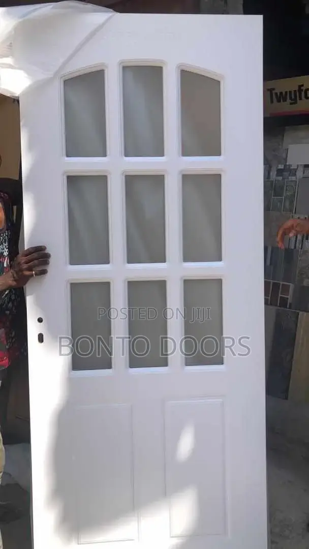 Wooden Door With Glass