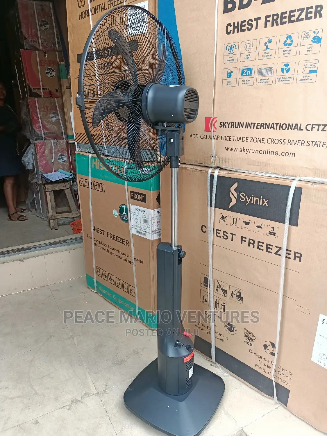 Best Quality Iwin Rechargeable Solar Fan With 2years Waranty