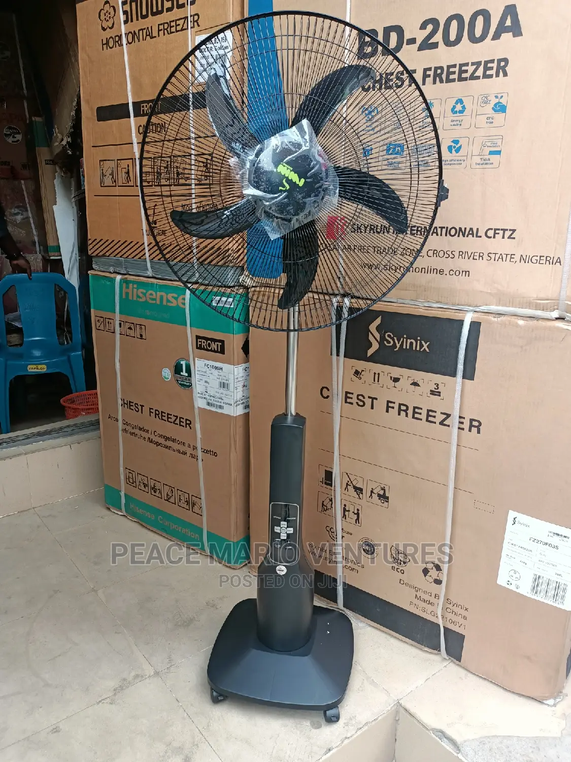 Best Quality Iwin Rechargeable Solar Fan With 2years Waranty