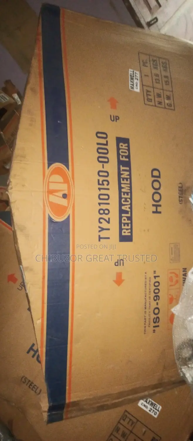 Original Tiwan Bonnets/Hoods for Corolla 2008/2012