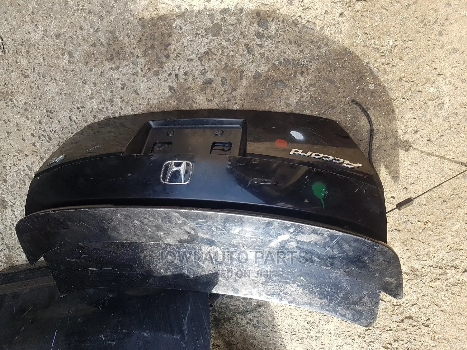 2008 Honda Accord Booth Cover With (Spoiler)