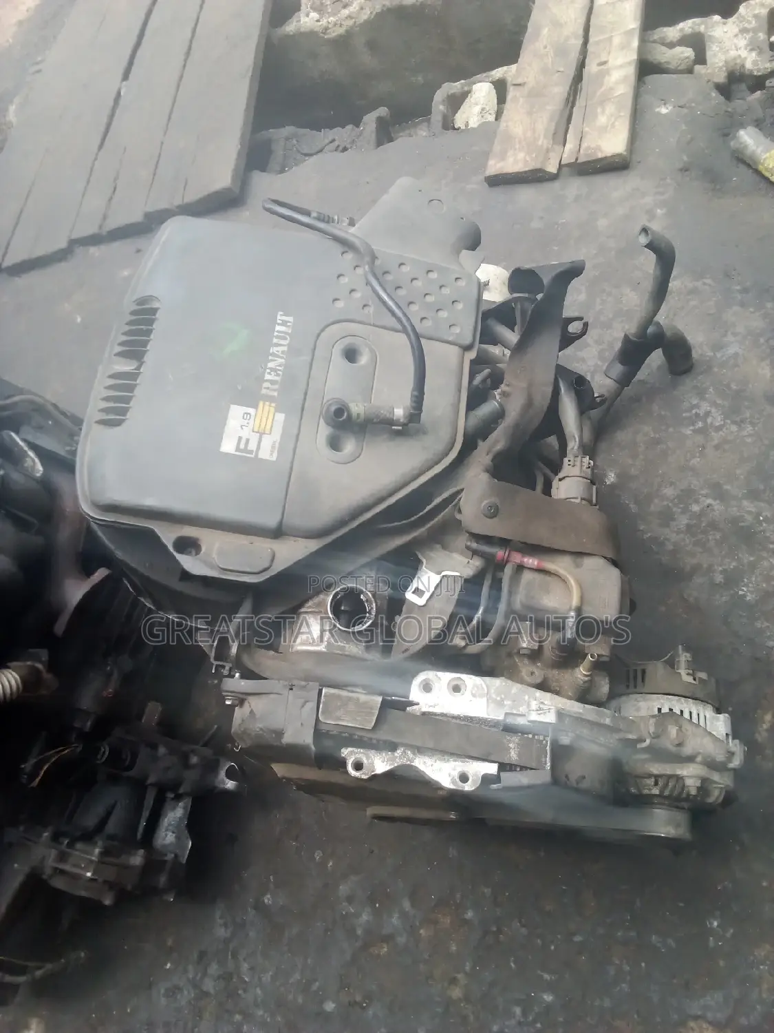 Complete Diesel Engine for Renault Kango and Megane