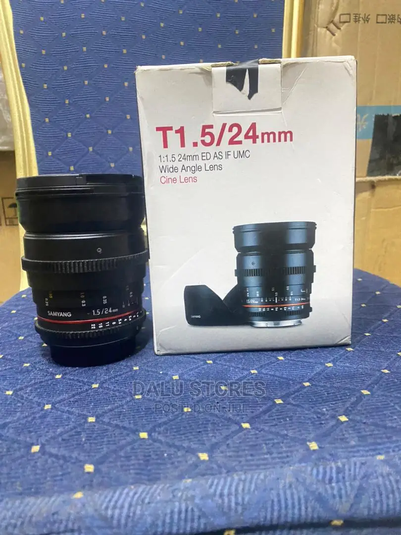 Samyang 24mm T1.5 Cine Lens for Canon Ef-Mount