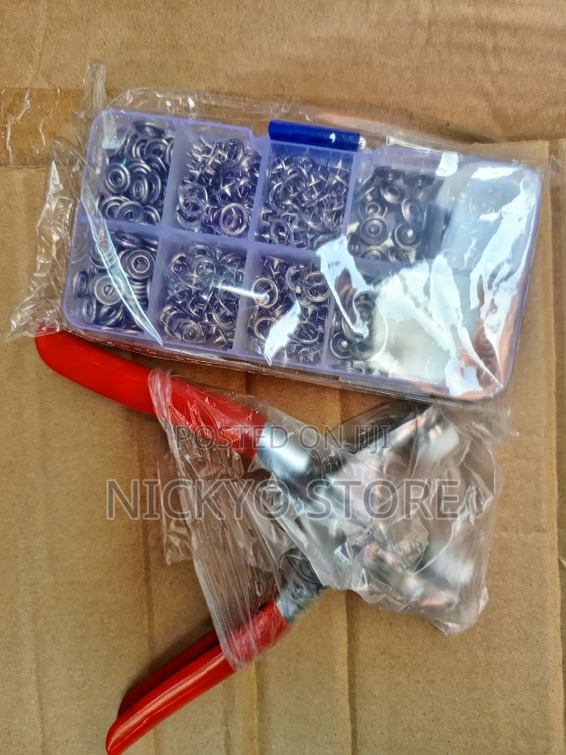 Stainless Steel Button Thickened Snap Fasteners Kit