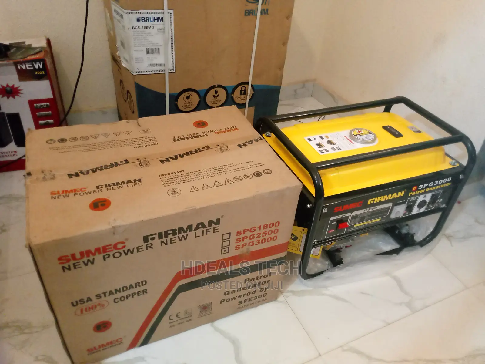 Best 4.5KVA Sumec Firman Generator [SPG3000].