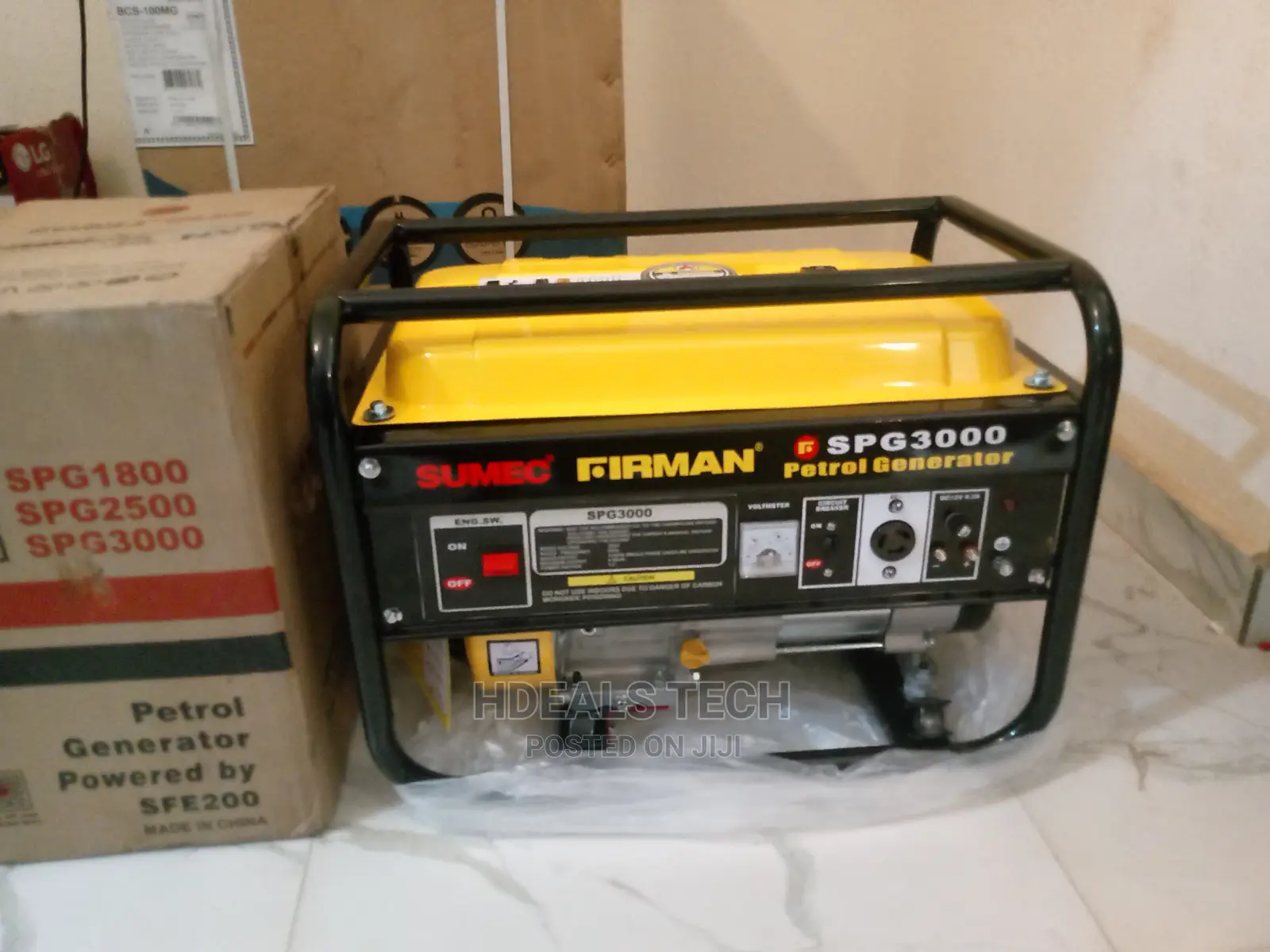 New Sumec Firman Manual 4.5KVA Generator [SPG3000].
