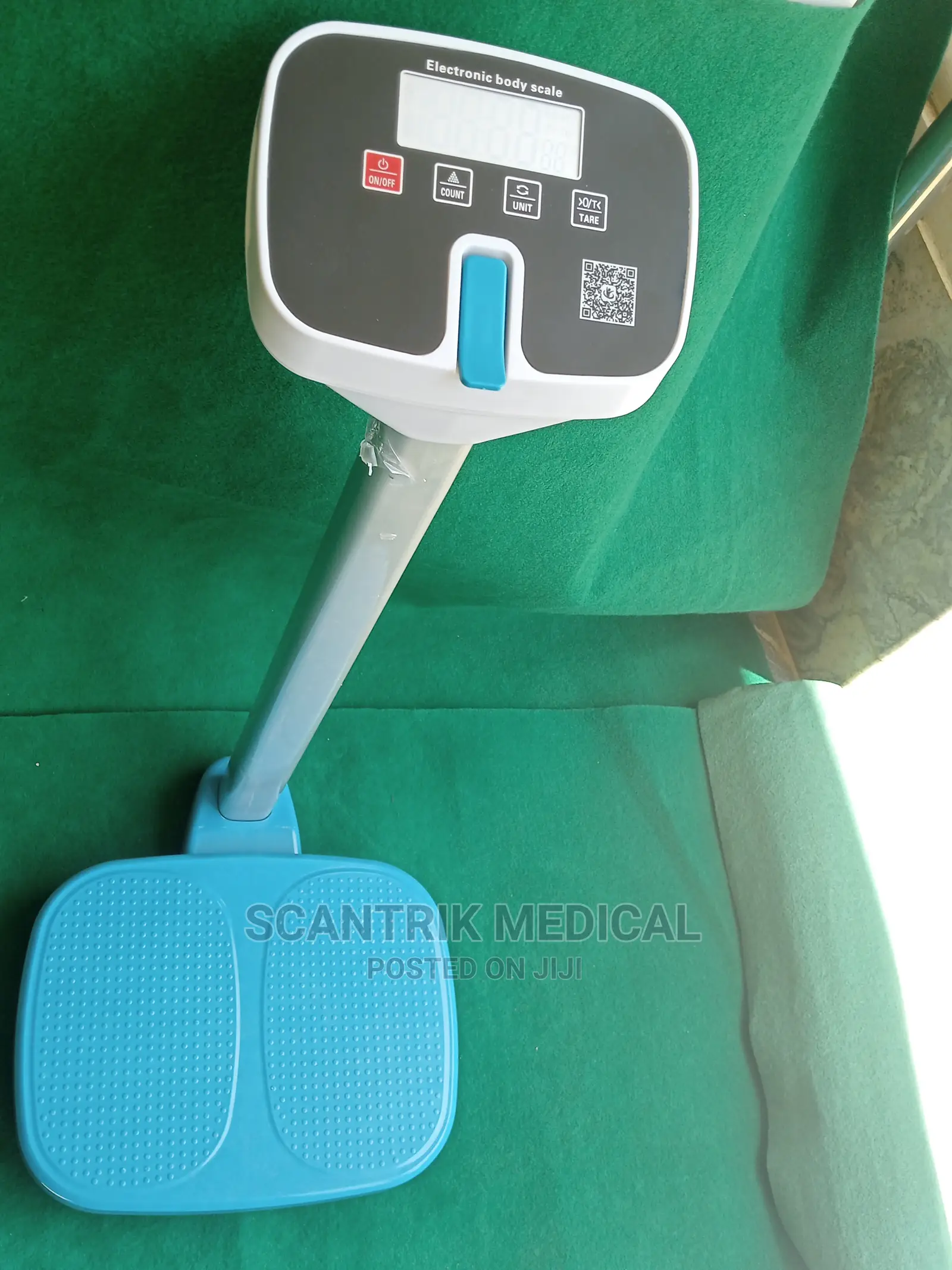 Measuring Stand With Weighing Scale Weight and Scale Machine