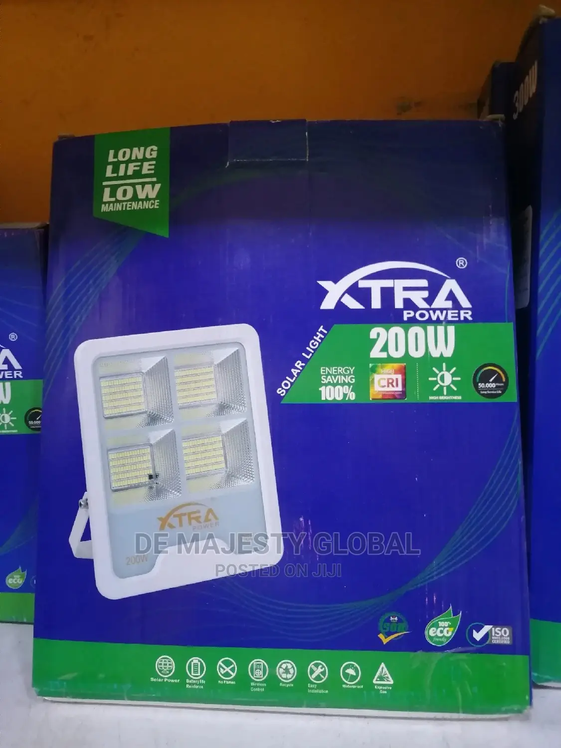 200watt Xtra Power Solar Flood Light