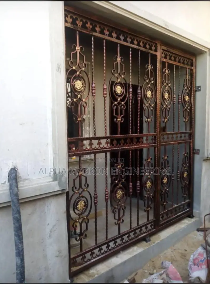 Wrought-Iron Burglary and Rails