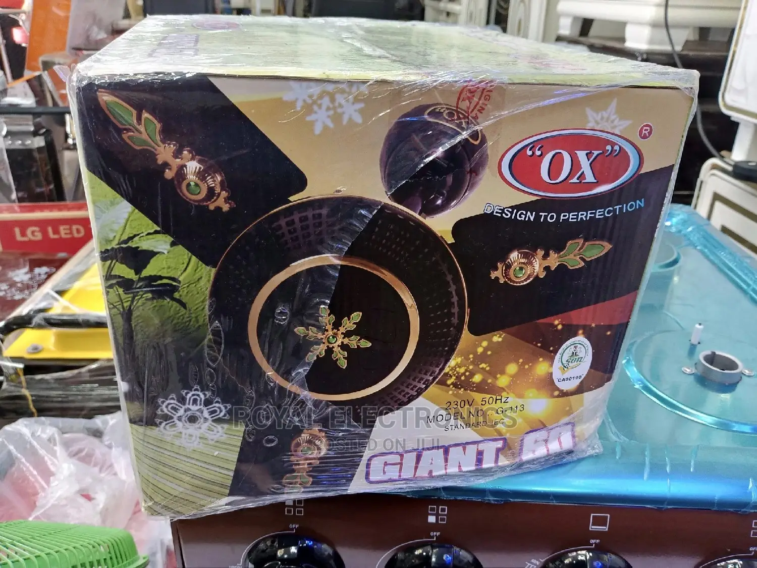 Just Released Ox Giant 60inch Ceiling Fan