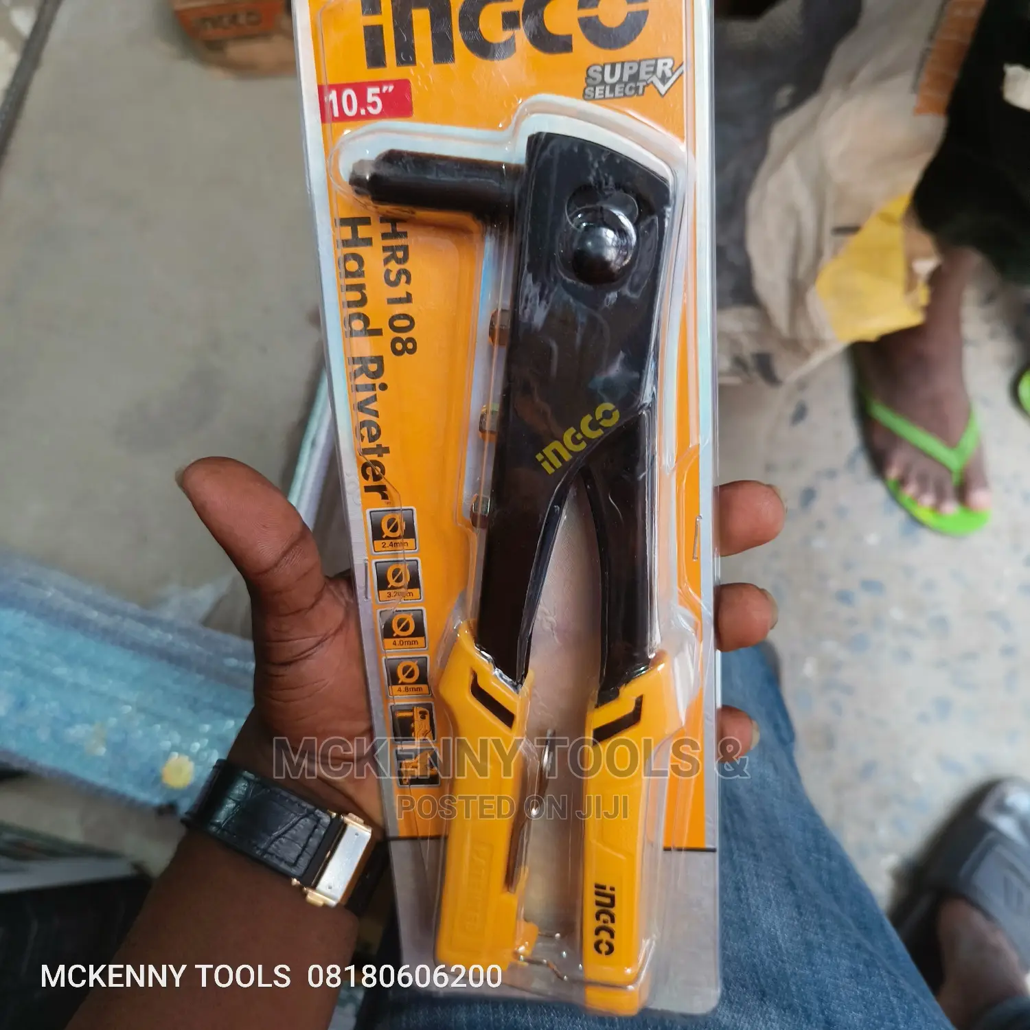 Hand Riveter 360°Swivel Head (