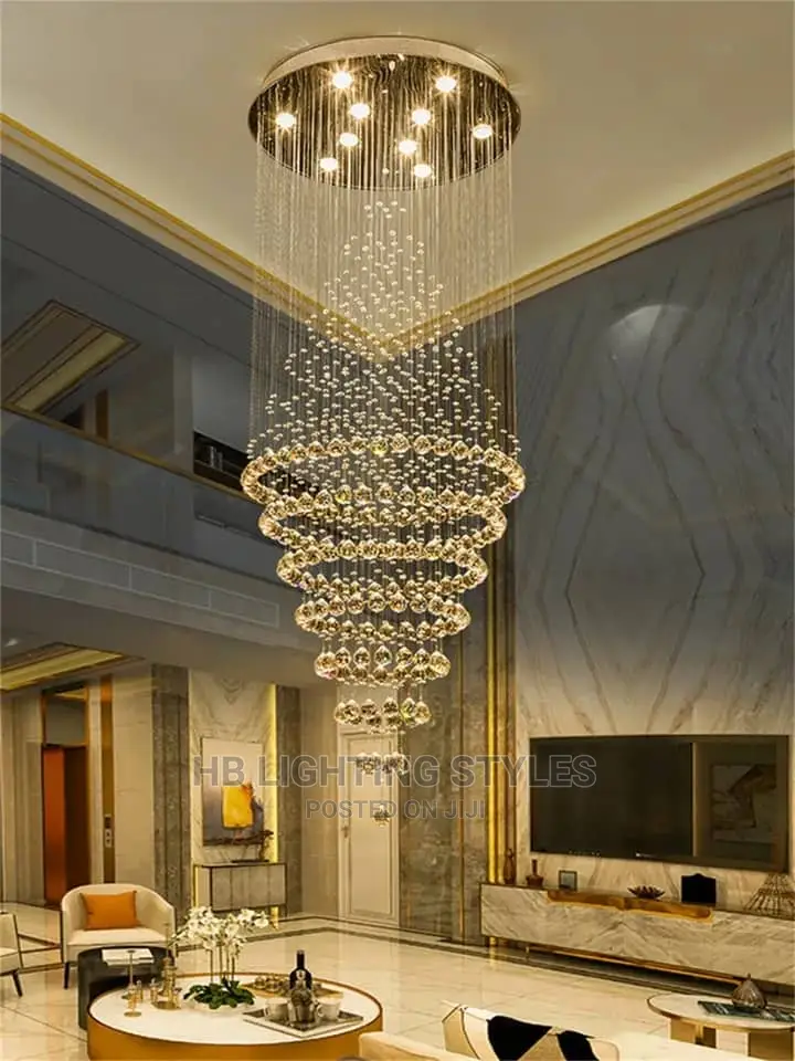 Duplex Crystal Chandelier Light
