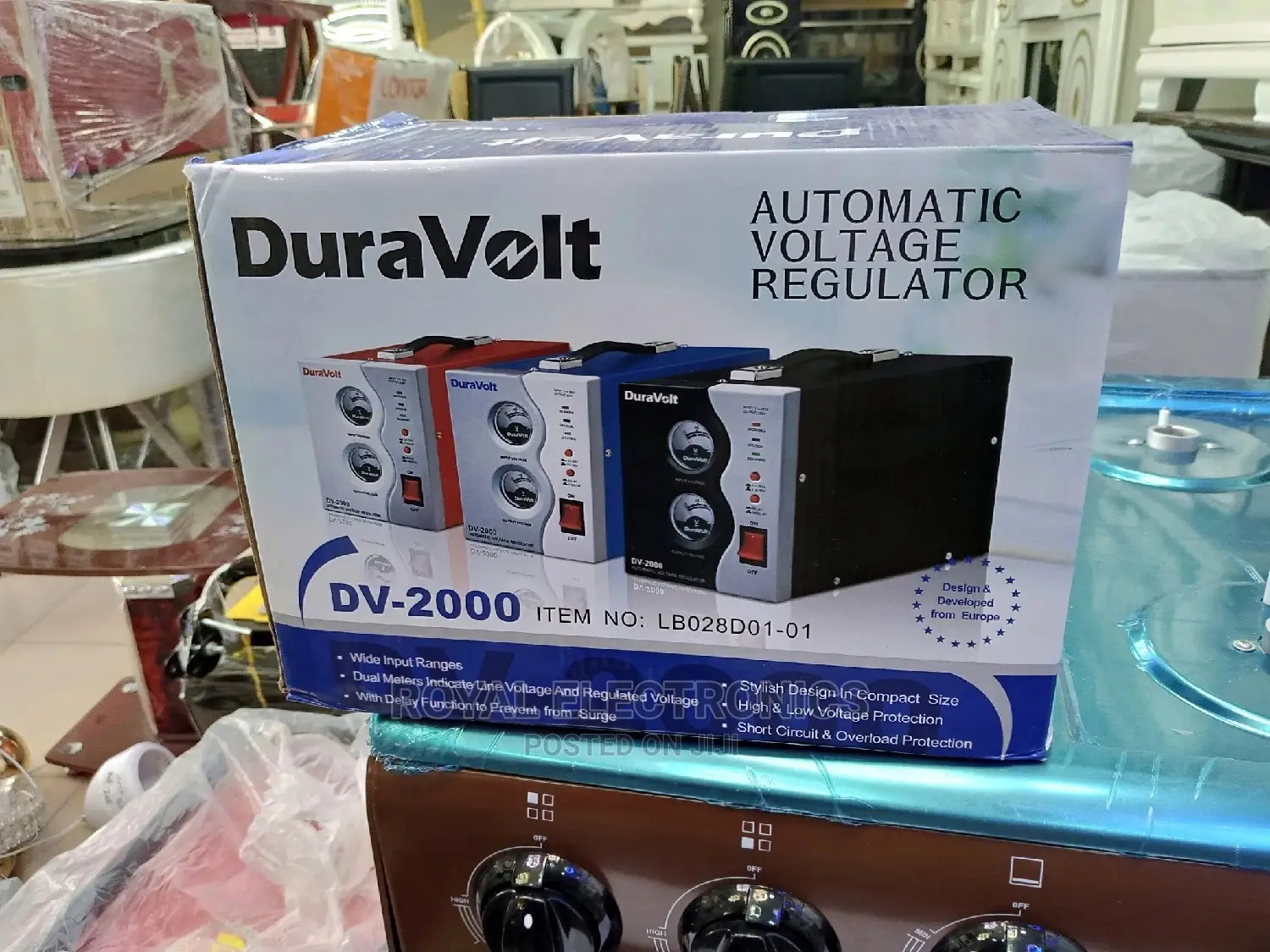 Heavy Duty Duravolt Dv 2000va Automatic Voltage Stabilizer