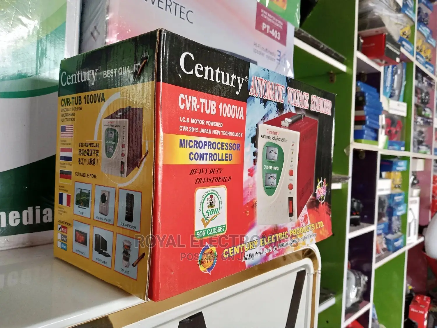Well Design Century 1000VA Automatic Voltage Stabilizer