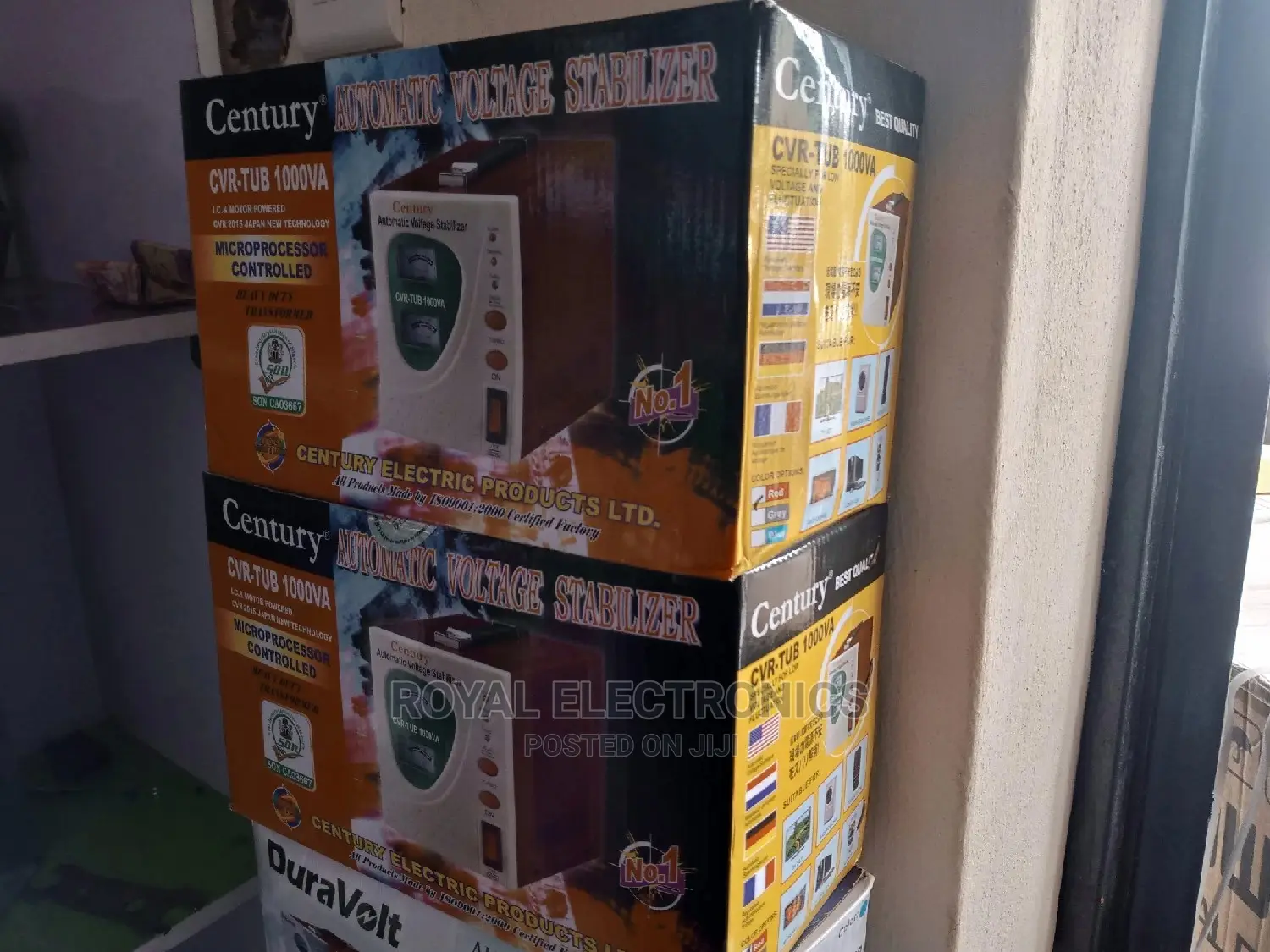 Top Quality Century 1000VA Automatic Voltage Stabilizer