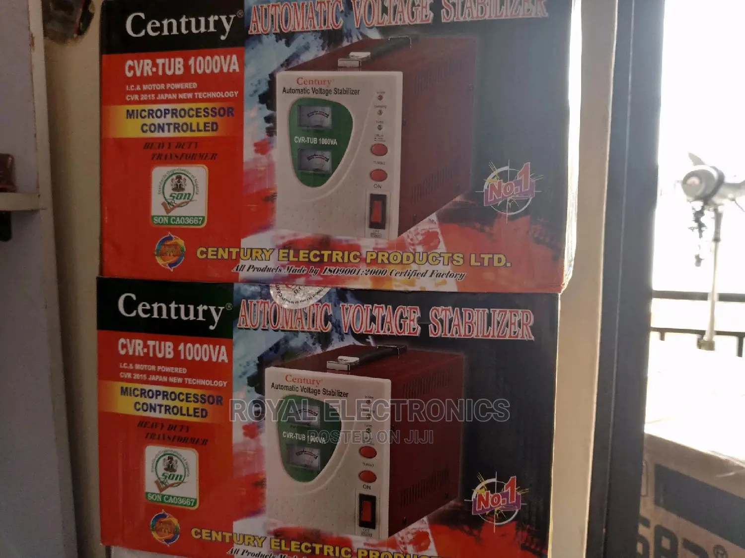 Great Quality Century 1000VA Automatic Voltage Stabilizer