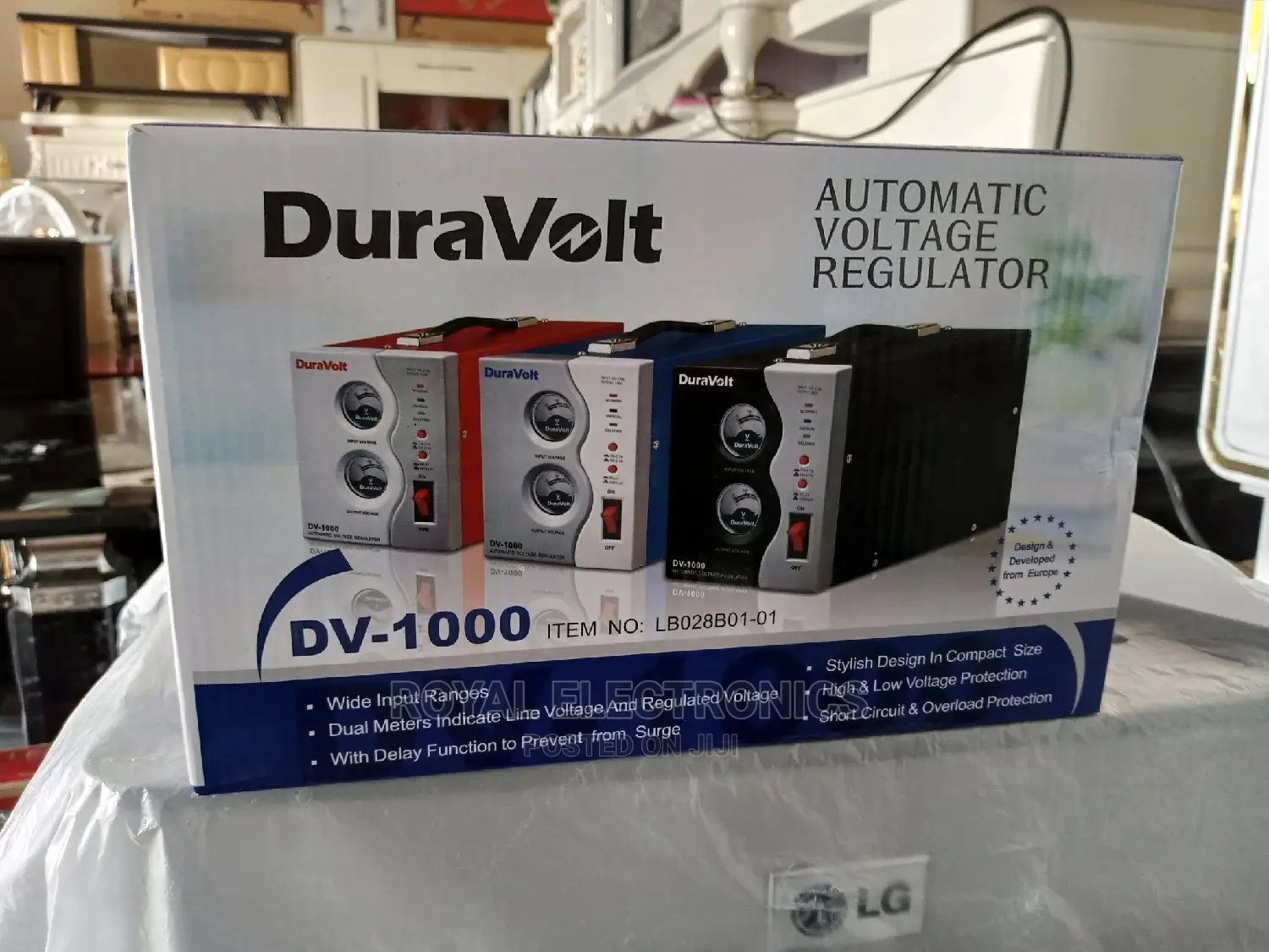 Duravolt Dv 1000va Relay Automatic Voltage Stabilizer