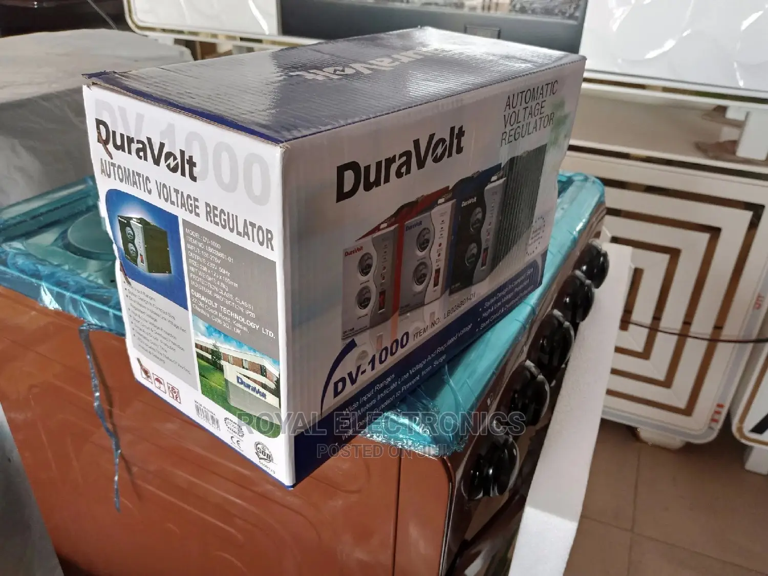 Brand New Duravolt(Dv1000va)Automatic Voltage Stabilizer