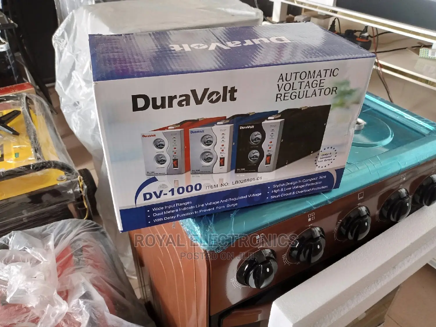 Brand New Duravolt(Dv1000va)Automatic Voltage Stabilizer