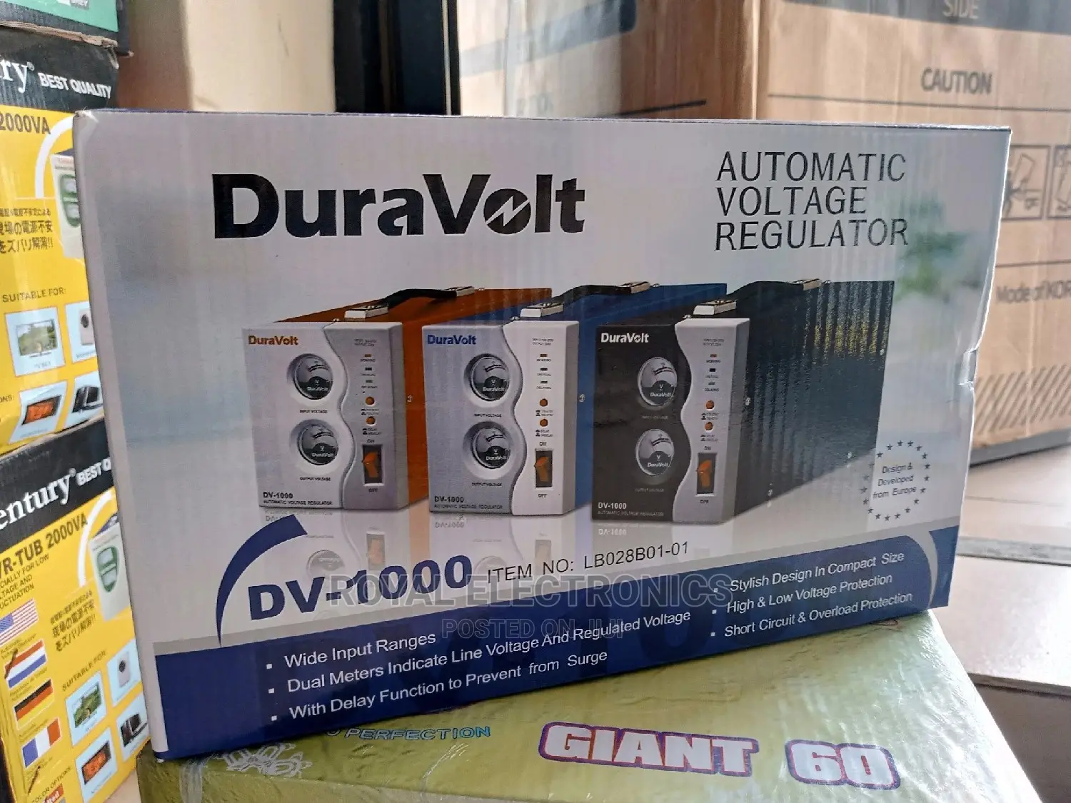 Outstanding Duravolt(Dv1000va)Automatic Voltage Stabilizer