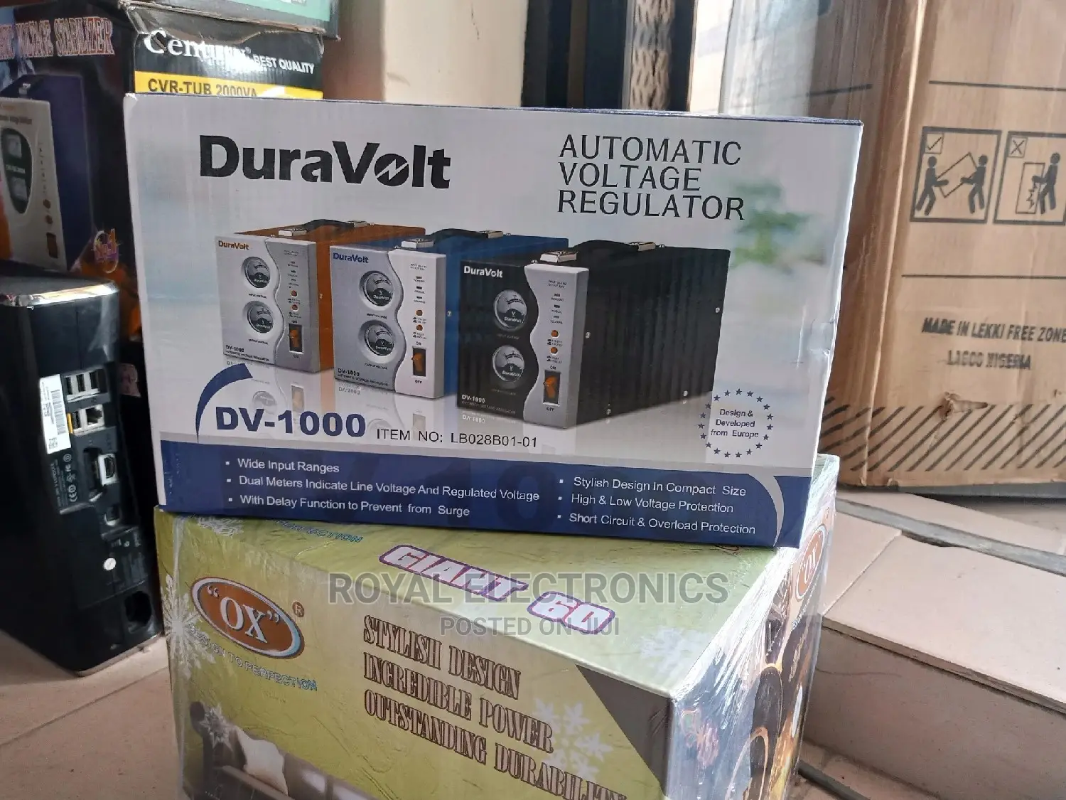 Outstanding Duravolt(Dv1000va)Automatic Voltage Stabilizer