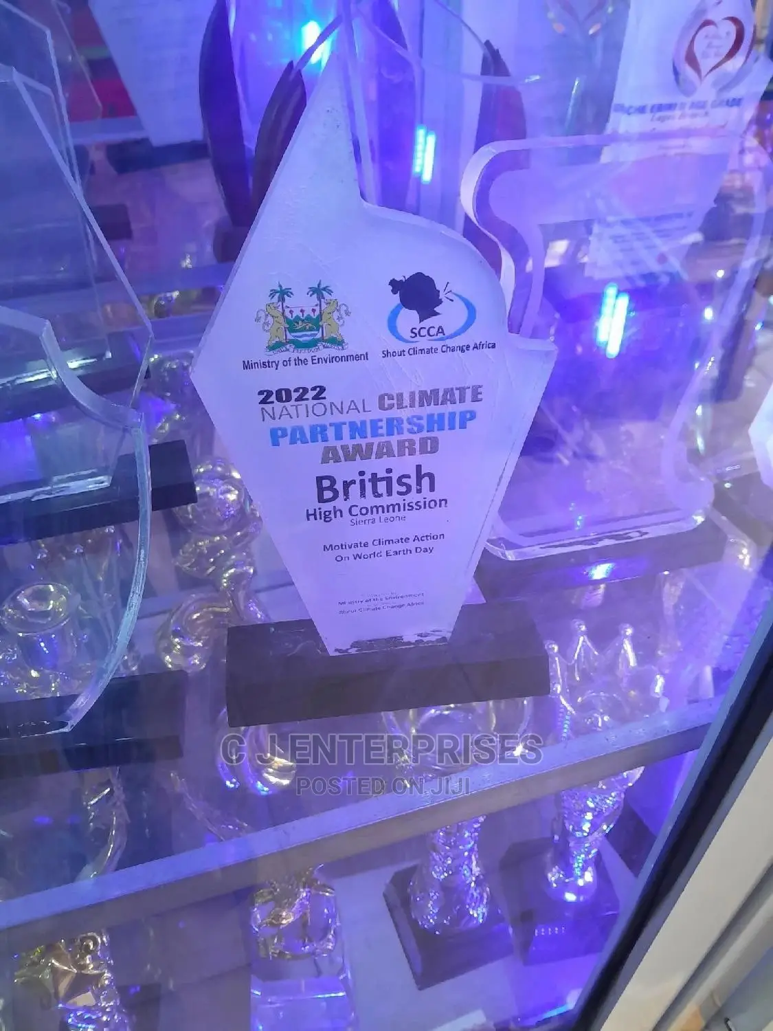 Acrylic Award Plaque S68