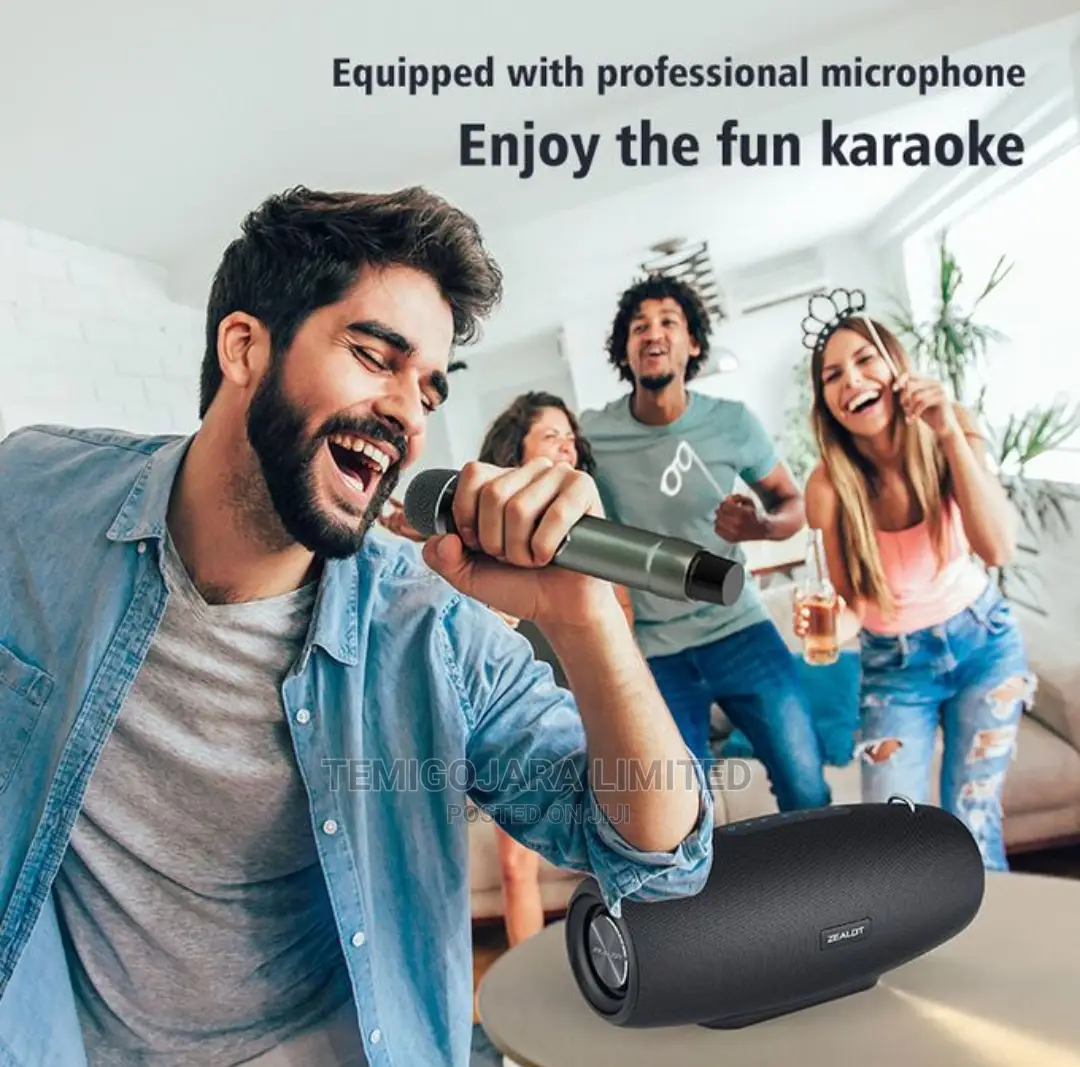 Zealot S67 Speaker 60w + Dual Wireless Mic