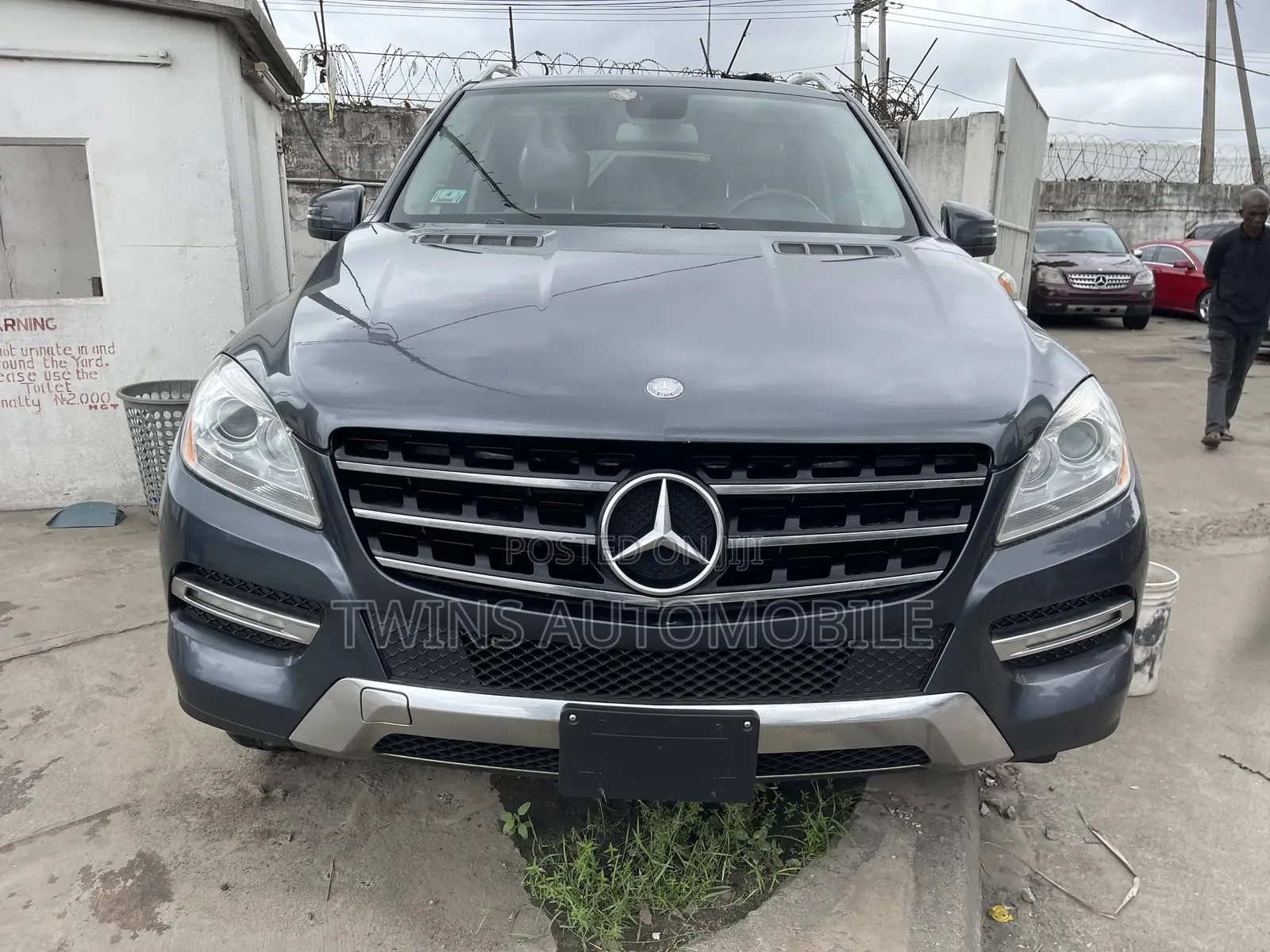 Mercedes-Benz M Class ML 350 4Matic 2013 Gray