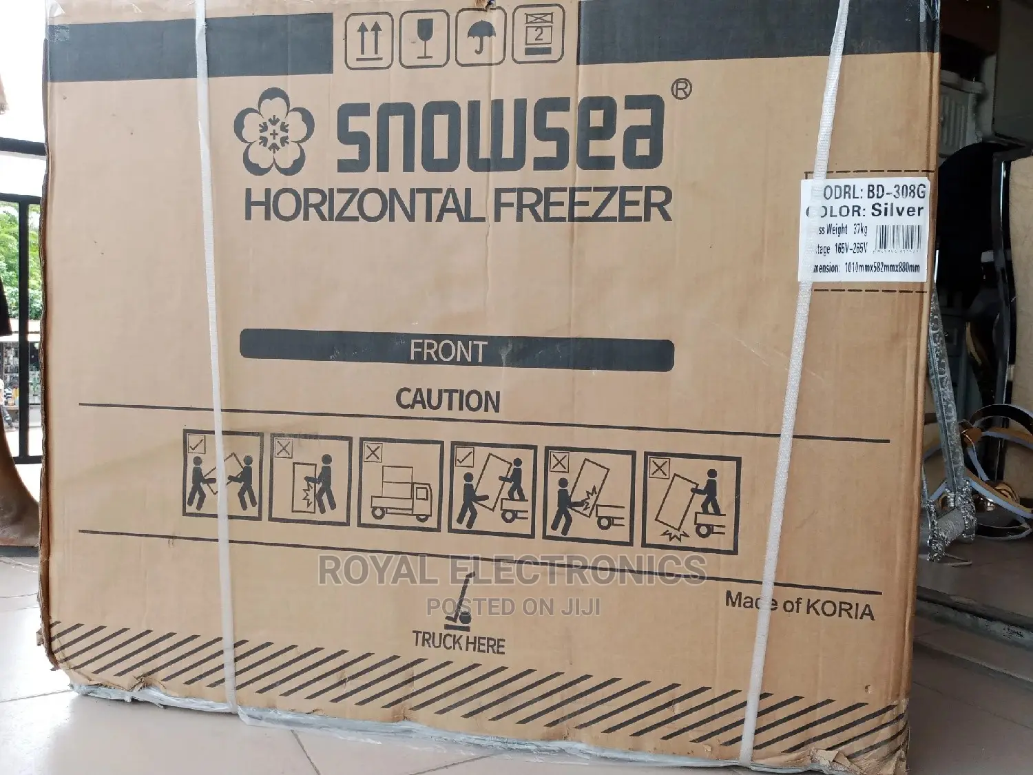 Top Quality Snowsea Fast Freezing Chest Freezer | Bd-308